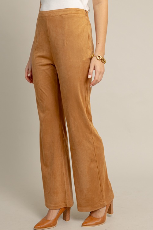 Suede Side Pocket Pants, Camel - 1010-123p.jpg