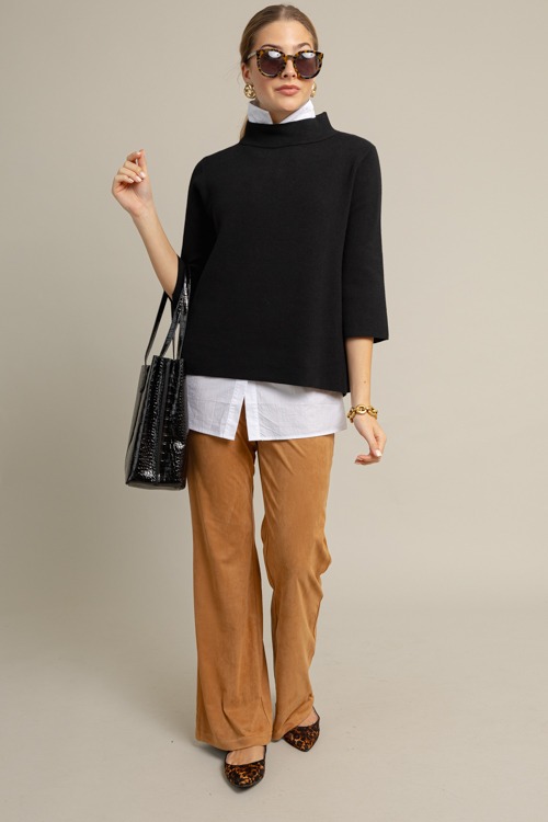 Suede Side Pocket Pants, Camel - 1010-126.jpg