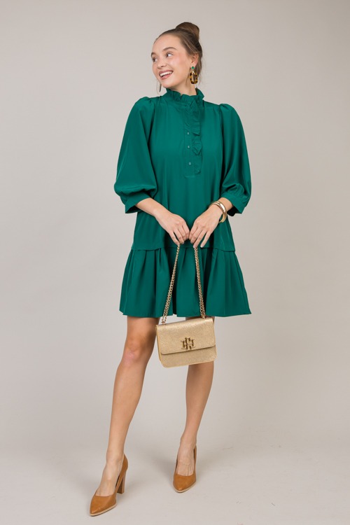 Jillian Dress, H. Green