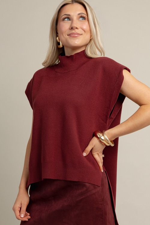 Shelby Suede Skirt, Cherry - 1010-81.jpg