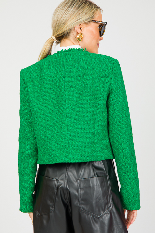 Stacy Tweed Jacket, Green