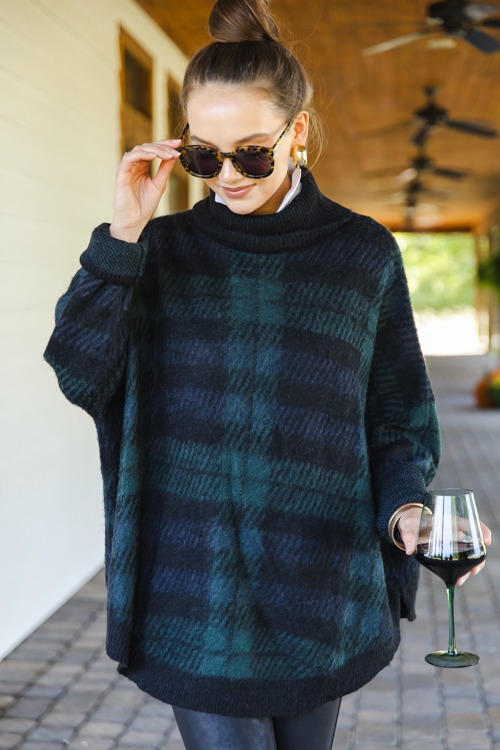 Carla Plaid Sweater, Green - 1011-58.jpg