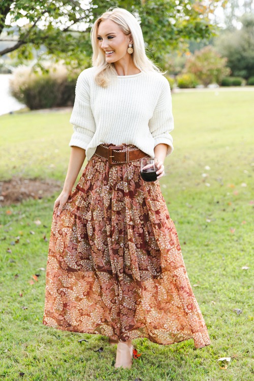 Paisley Maxi Skirt, Red Brown - 1011-70.jpg