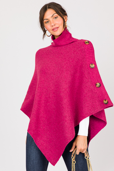 Brooke Poncho, Raspberry