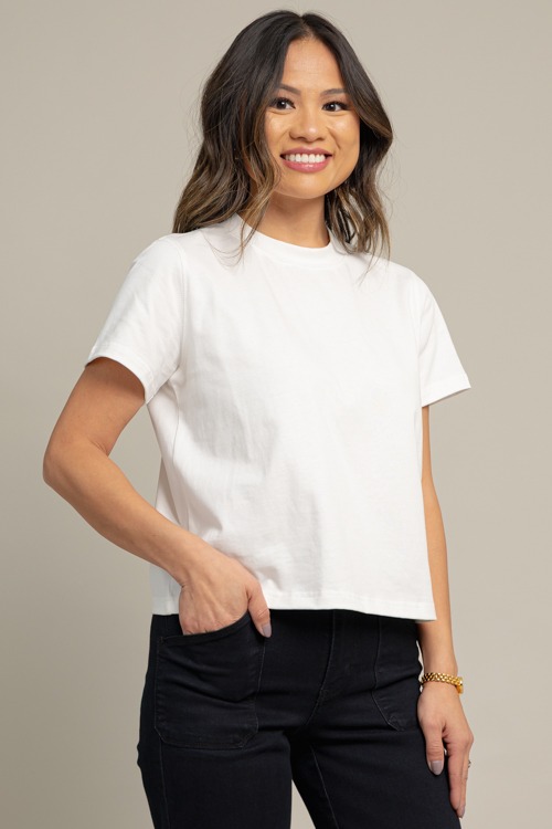 Thick Tee, White
