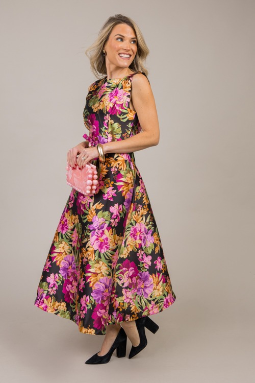 Boat Neck Floral Belted Midi - 1014-101.jpg