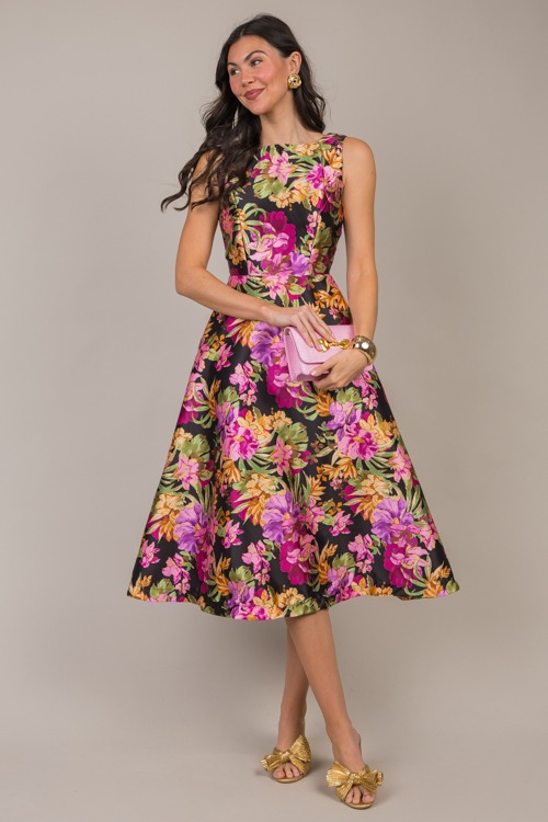 Boat Neck Floral Belted Midi - 1014-102.jpg