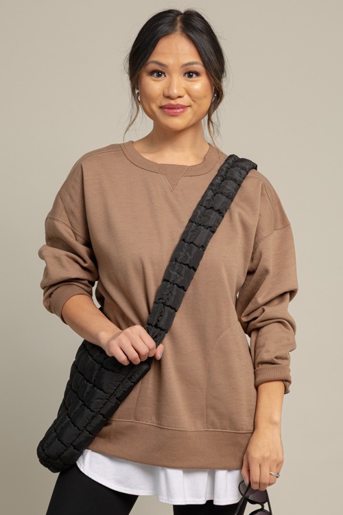 Side Pocket Sweatshirt, Mocha - 1014-161.jpg