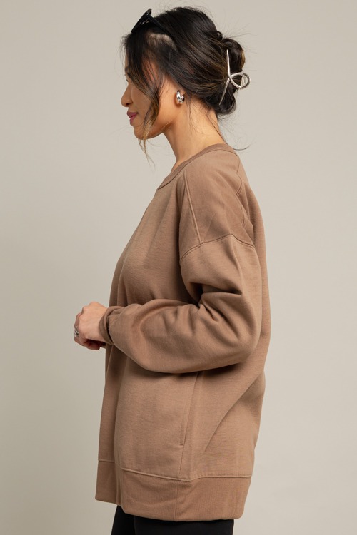 Side Pocket Sweatshirt, Mocha - 1014-163.jpg