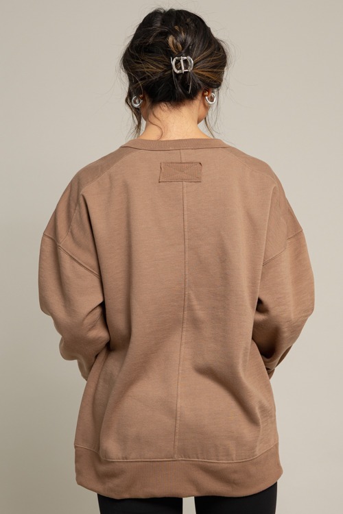 Side Pocket Sweatshirt, Mocha - 1014-164.jpg