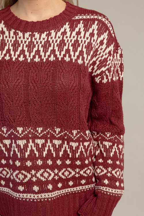 Colder Weather Sweater, Wine - 1014-197.jpg