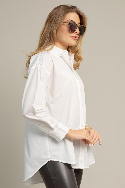 Oversized Tunic Shirt, White - 1014-218H.jpg
