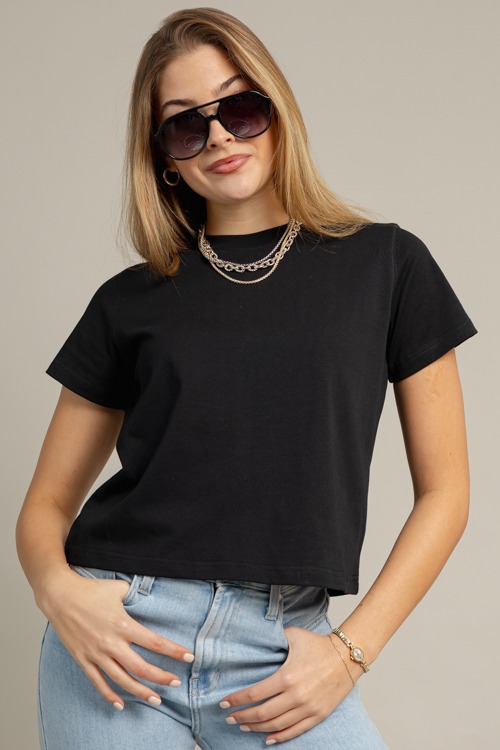 Thick Tee, Black