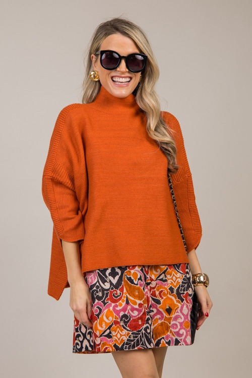 Rylee Sweater, Rust