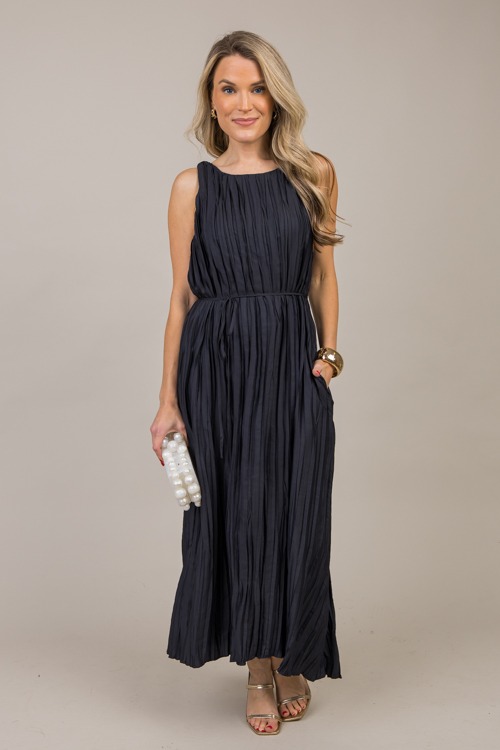 Eclipse Pleated Maxi