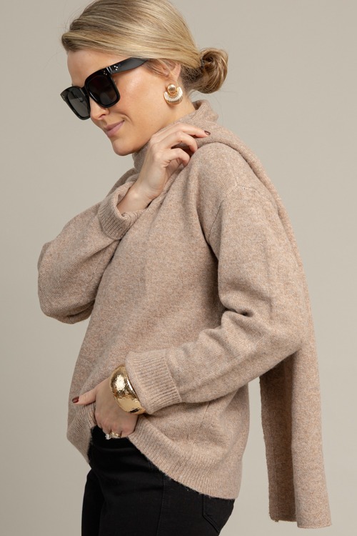 Wrap Neck Scarf Sweater, Mocha - 1015-112.jpg