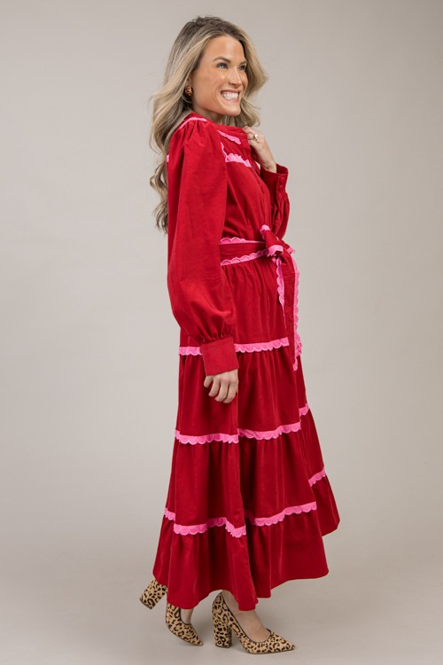 Corduroy Scallop Trim Maxi, Red - 1015-13-Edit.jpg