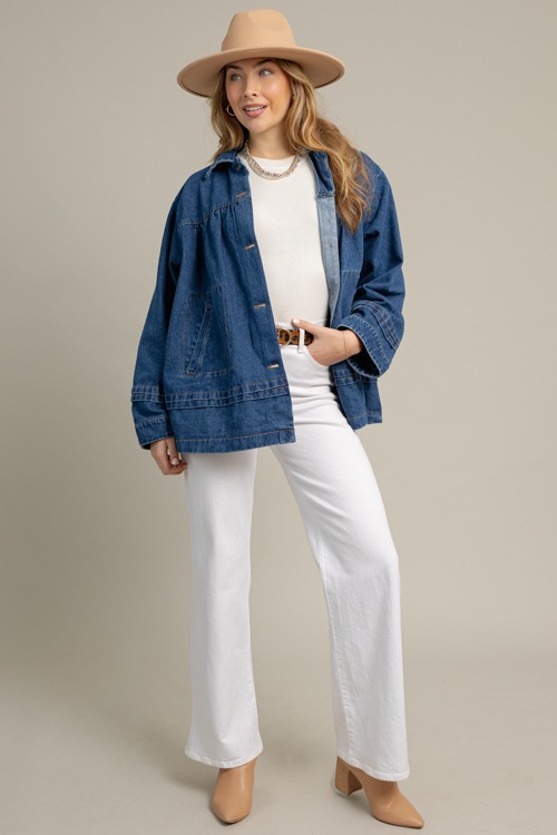 Denim Oversized Pleat Jacket, D - 1015-14.jpg