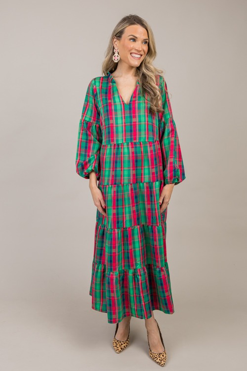 Christina Dress, Plaid About You