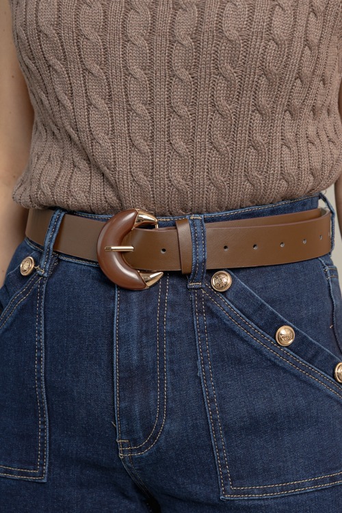Crescent Buckle Belt, Brown - 1015-20.jpg