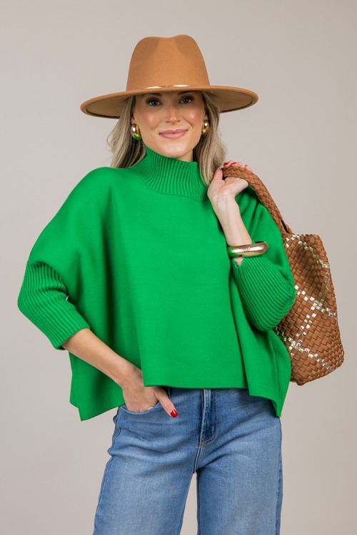 The Stacy Sweater, Mighty Green