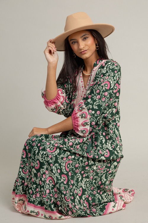 Free Flow Floral Midi, Green Mix - 1016-109.jpg