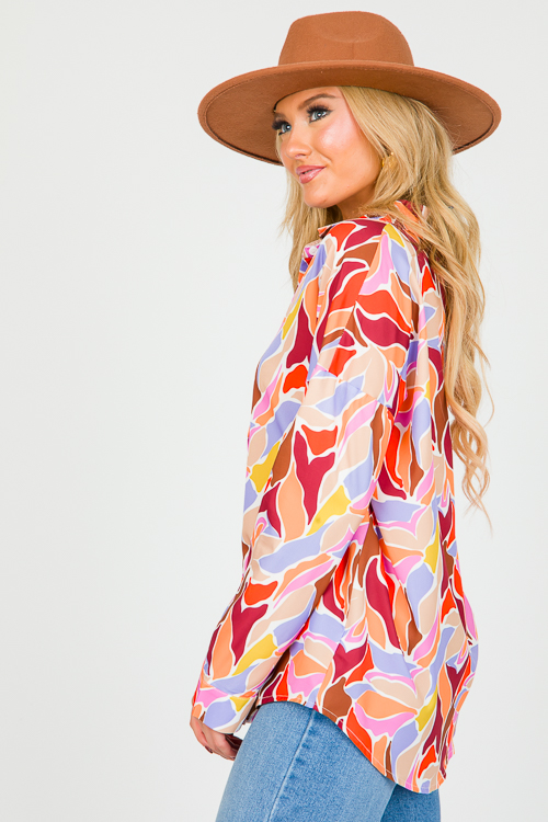 Nanea Print Button Down