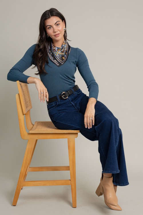 Perfect Basic Sweater, Teal - 1016-146h.jpg