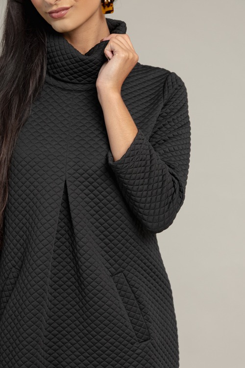 Vickie Quilted Dress, Black - 1016-2h.jpg