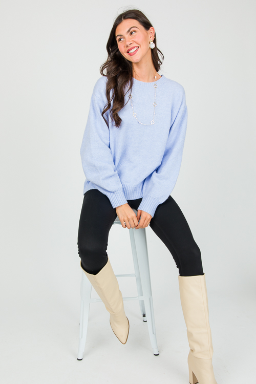Rachel Sweater, Periwinkle