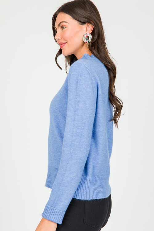 Blue Me Away Sweater - New Arrivals - The Blue Door Boutique