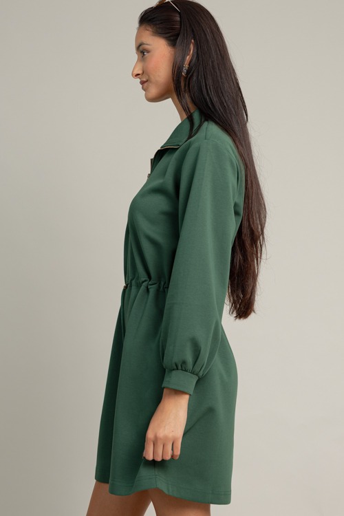 Jules Draw Waist Dress, Forest - 1016-81.jpg