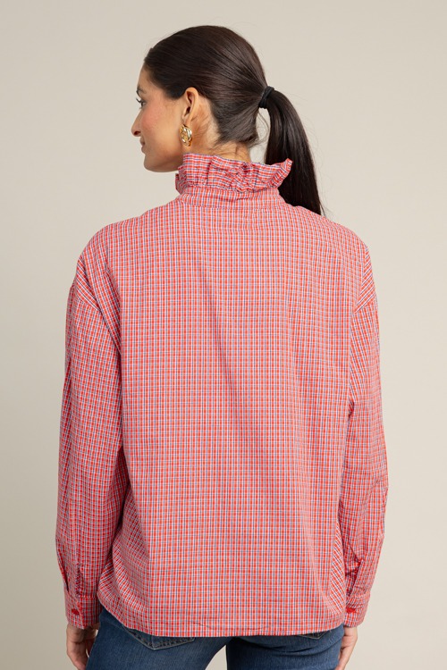 Preppy Plaid Ruffle Top, Red - 1017-106.jpg