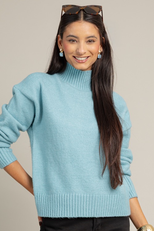 Sofia Sweater, Sky Blue