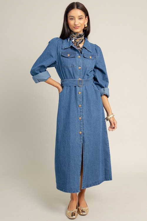 Della Denim Maxi
