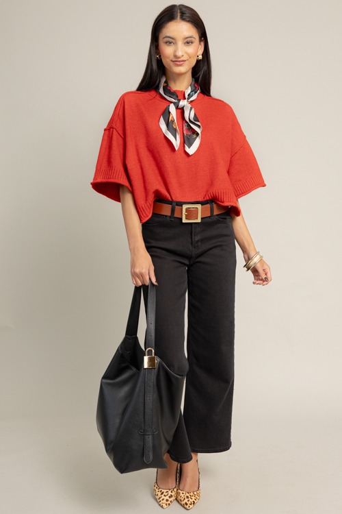 Camden Sweater, Red