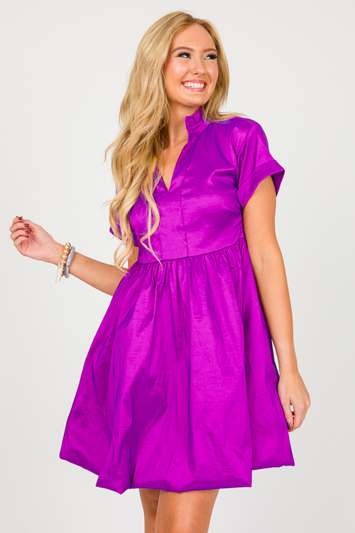 Iridescent Purple Dress