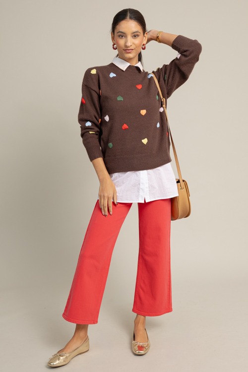 Steal My Heart Sweater, Brown - 1017-83h.jpg