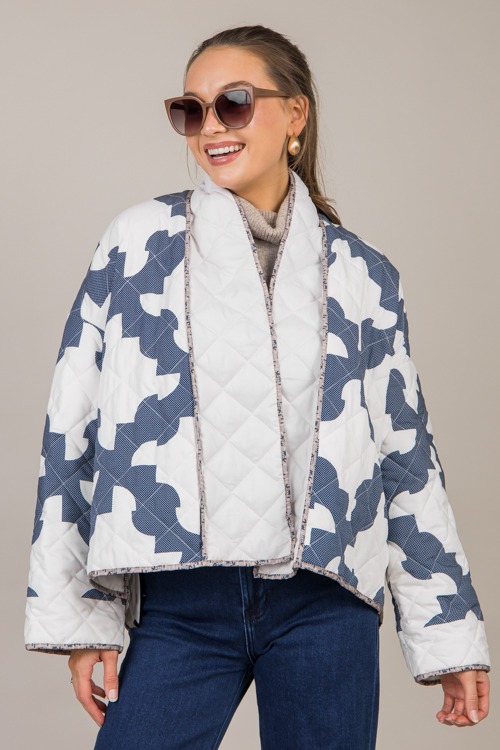 Geometric Quilted Jacket, Navy - 1017-86.jpg