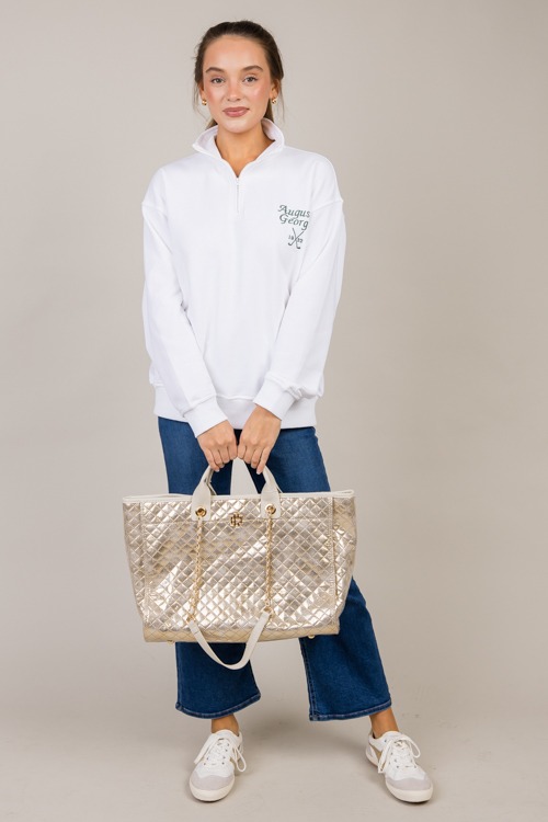 Augusta Zip Sweatshirt, White - 1018-74.jpg