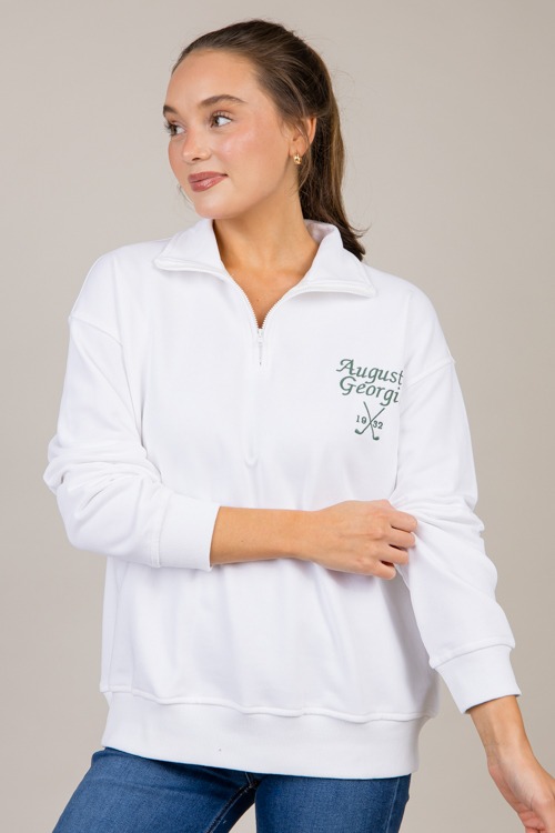 Augusta Zip Sweatshirt, White - 1018-77.jpg