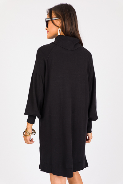 Arianne Sweater Dress, Black