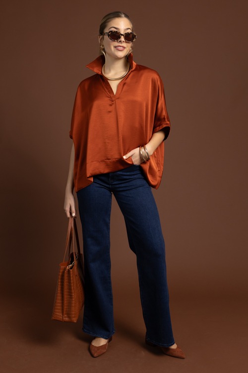 Raleigh Satin Blouse, Rust - 1020-106h.jpg