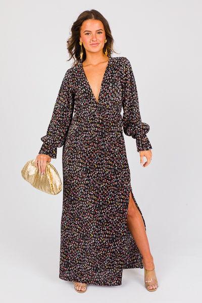 Evie Leopard Maxi