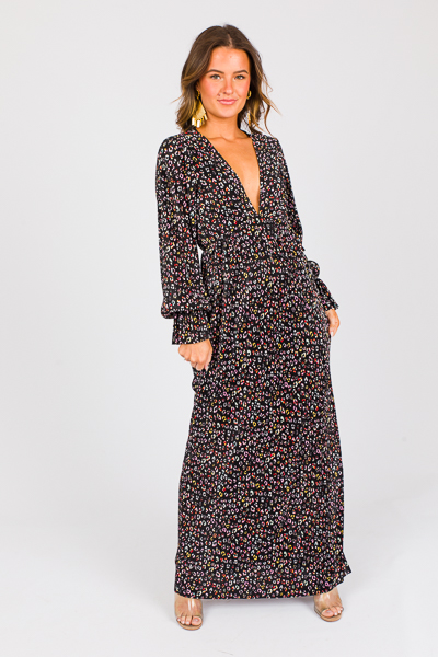 Evie Leopard Maxi