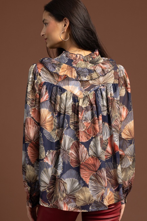 Your Biggest Fan Blouse, Multi - 1020-203.jpg