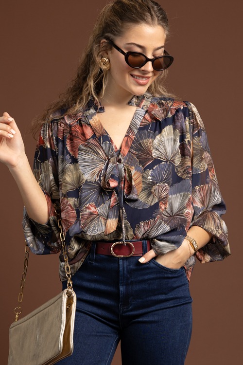 Your Biggest Fan Blouse, Multi - 1020-206.jpg