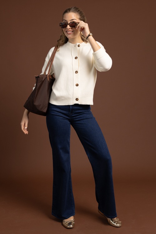 Tortoise Button Cardigan, Cream - 1020-209.jpg