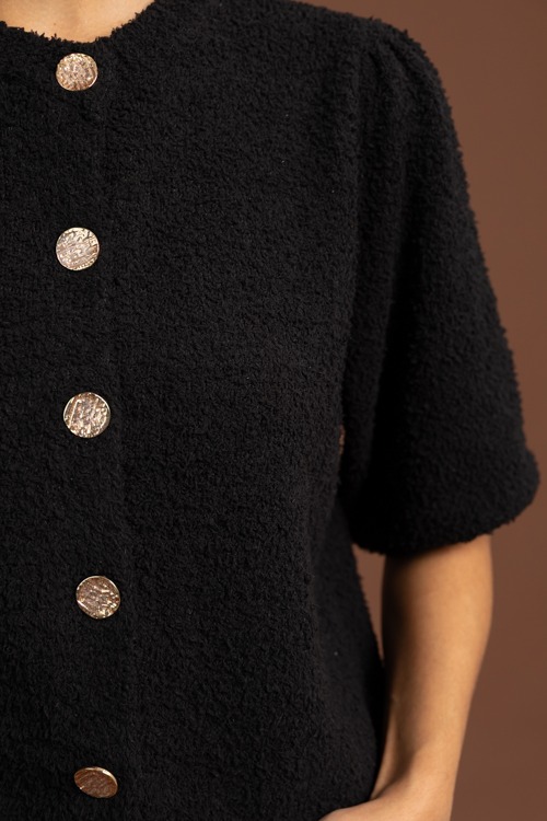 Soft Button Down Sweater, Black - 1020-215h.jpg
