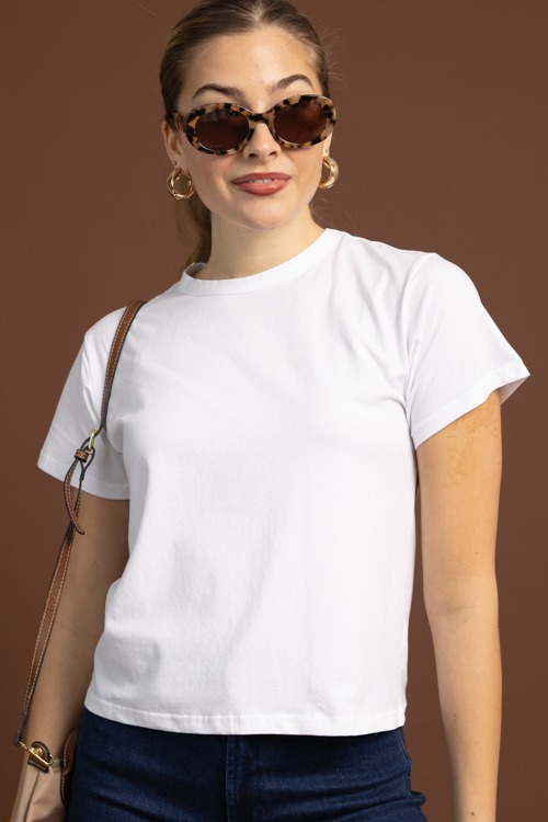 Capsule Tee, White